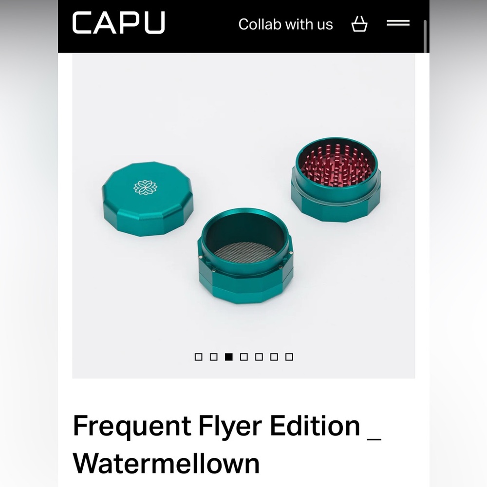 Frequent Flyer Edition Grinder - Teal
